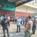 Babinsa Koramil 0201-02/MT Monitoring Pelaksanaan Eksekusi Objek Perkara di Medan Timur