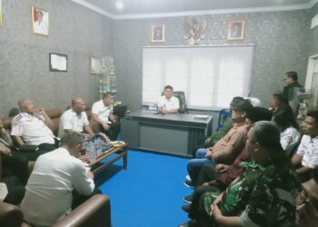 Babinsa Koramil 0201-16/TM Wakili Danramil Hadiri Musyawarah Penyelesaian Permasalahan Jalan Sei Blumai
