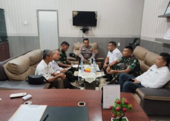 Koramil 12/LP Hadiri Rapat Koordinasi Penyambutan Bulan Suci Ramadhan 1447 H/2026 M di Kecamatan Sungai Kanan