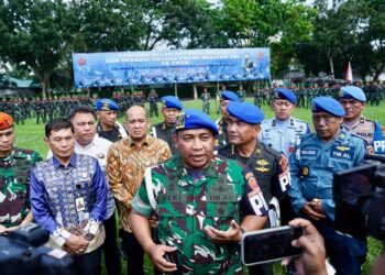 Kasdam I/BB Pimpin Upacara Gelar Operasi Gaktib dan Yustisi 2026 di Makodam I/BB