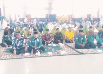 Koramil 01/AK Hadiri Peringatan 100 Tahun Nahdlatul Ulama dan Pelantikan PCNU Labuhanbatu Utara