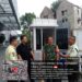 Babinsa Koramil 0201-04/MK Komsos Bersama Security Apartemen Sentraland Perumnas Sukaramai