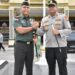 Kunjungan Kerja Danrem 031/Wira Bima ke Polres Kampar Disambut Langsung Kapolres Kampar