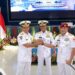 Tongkat Komando Resmi Beralih dalam Sertijab Komandan Kodaeral XI