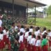 TNI Hadir Untuk Pendidikan Perbatasan, Pos Okpol Satgas Swasembada Yonif 751/VJS Bagikan Seragam & Perlengkapan Sekolah di SD Okpol