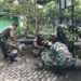 Jaga Lingkungan Kantor Tetap Bersih, Rapi, Dan Indah, Koramil 04/Jebres Laksanakan Pembersihan Pangkalan