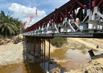TNI Rampungkan Jembatan Bailey Alue Leuhob Aceh Utara, Akses Tiga Kecamatan Kembali Terhubung