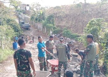 TNI AD Percepat Pemulihan Pascabencana, Infrastruktur Vital di Permata Capai 60 Persen