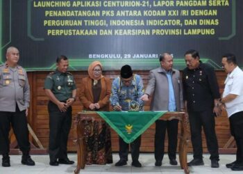 UINFAS-Kodam XXI/Radin Inten Kerjasama Tri Dharma Perguruan Tinggi
