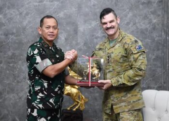 Kodam IV/Diponegoro Terima Courtesy Call Australian Army