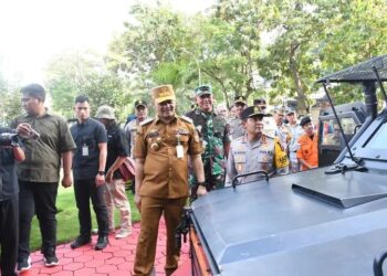 Pangdam IV/Diponegoro Hadiri Apel Gelar Pasukan Operasi Ketupat Candi 2026, Wujudkan Mudik Aman dan Nyaman