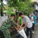 Bersih-bersih Kampung,TNI Bersama Komduk Wujudkan Lingkungan Asri di Wilayah Koramil 05/Cilincing