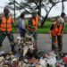 Satgas Sampah Koramil 12/Rajeg Kodim 0510/Trs,Terus Bekerja di Tengah Bulan Ramadhan