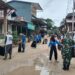Aksi Jumat Bersih Kodim 1209/Bengkayang Wujudkan Lingkungan Ledo yang Asri dan Sehat