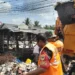 Tumpukan Sampah di Jalan Balaraja – Kronjo Habis Disikat Satgas Sampah Kodim 0510/Trs,Wujudkan Lingkungan Sehat