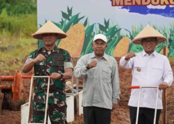 Danrem 064/MY Hadiri Penanaman Jagung Serentak, Sinergi TNI–Polri Perkuat Swasembada Pangan
