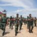 Danrem 042/Gapu Tinjau Yonif TP 844/Ksatria Batanghari dan Kompi Senapan B Yonif 142/Ksatria Jaya di Kabupaten Tebo