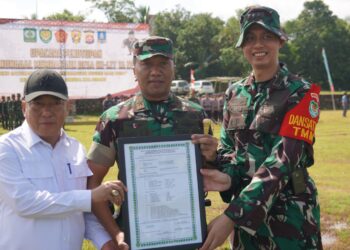 TMMD Rampung 100 Persen, Danrem 064/MY: Kemanunggalan TNI dan Rakyat Terasa Nyata di Desa