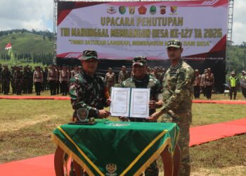 TMMD Satukan Langkah, Membangun Negeri dari Desa