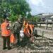 Wilayah TPS Pluit Jadi Sasaran Aksi Bersih-bersih Program Satgas Grebeg Sampah Kodim 0502/JU