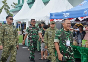 Empat Hari Digelar, Pangdam XIII/Merdeka Resmi Tutup Bazar Ramadan Kodam XIII/Merdeka