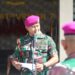 Komandan Puslatpurmar 7 Lampon Pimpin Apel Khusus Jelang Hari Raya Idhul Fitri 1447 H