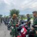 Laksanakan Pengecekan Kendaraan,Danyon Arhanud 11/WBY Pastikan Anggota Mudik dengan Aman