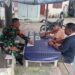 JALIN HUBUNGAN KERJA YANG BAIK, BABINSA MELAKSANAKAN KOMSOS DENGAN WARGA BINAAN