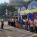 Pramuka SWK Koramil Pondok Aren Turun Jaga Pos Pam Lebaran Boulevard Bintaro