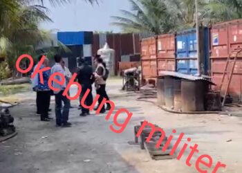 Tim Gabungan Grebek Gudang BBM Ilegal di Marelan,150 Ton Solar ,6 Kontainer,9 Unit Baby Tank,dan 9 Mobil Tangki Disita,Pemilik Siapa Ya?