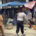 Hilangkan Bau Sampah, TNI dan Warga Gotong Royong Bersihkan Pasar Pante Bidari