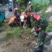 Babinsa Keprabon Bersama Warga Laksanakan Kerja Bakti, Wujudkan Lingkungan Bersih Dan Sehat