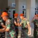 KOMANDAN RESIMEN ARHANUD 1 PASGAT PIMPIN APEL KHUSUS SEKALIGUS HALAL BI HALAL