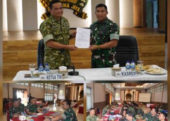 Perkuat Akuntabilitas, Korem 083/Bdj Terima Audit Itdam V/Brawijaya