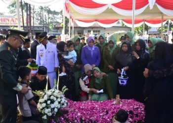 Dua Prajurit TNI Gugur di Lebanon, Dimakamkan dengan Upacara Militer di Magelang