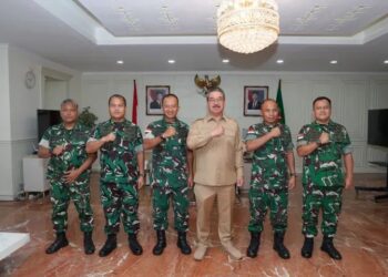 Jelang Purna Tugas, Pangdam XV/Pattimura Berpamitan kepada Gubernur Maluku