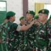 Dandim 0208/Asahan Pimpin Upacara Korps Raport Kenaikan Pangkat Prajurit