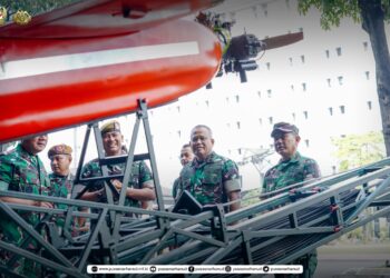 Inovasi Pussenarhanud Tahun 2025, Tampil dalam Display Hasil Inovasi dan Litbang Swadaya Balakpus TNI AD