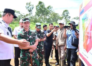 Dandim 0405 Lahat Dampingi Kunker Pangdam ll Sriwijaya ke Kota Pagaralam, Ini Titik Lokasinya