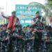 Resmi Selesaikan Tugas, Mayjen TNI Gatot Dilepas Secara Militer Dengan Penuh Kebanggan