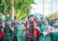 Mayjen TNI Dody Triwinarto Disambut Gemuruh Semangat Prajurit dan PNS Pattimura