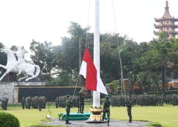Pangdam IV/Dip Dorong Prajurit Tetap Profesional, Adaptif dan Jaga Nama Baik TNI Pada Upacara 17-an