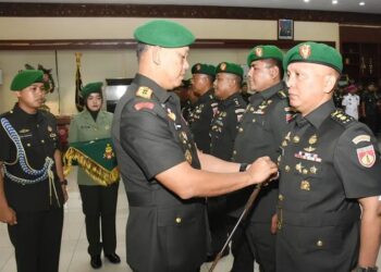 Sejumlah Jabatan Strategis Kodam IV/Diponegoro Resmi Diserahterimakan