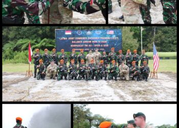 Korpasgat TNI AU dan Pasukan Khusus AS Gelar Latma JCET Balance Arrow Iron 2026