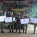 Optimalkan Tugas di Tapal Batas, Satgas Pamtas Yonarhanud 2 Kostrad Gelar Apel Danki dan Danpos Triwulan II