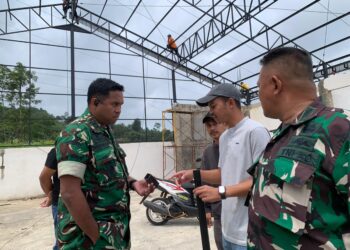 Dandim Wonogiri Cek Langsung Pembangunan Gedung KDKMP di Bubakan Gitimarto