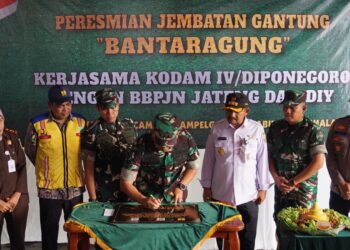 Jembatan Gantung Bantaragung Diresmikan, Akses Warga Pulih dan Harapan Baru Tumbuh di Pemalang