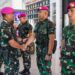 PERWIRA PERTAMA YONIF 1 MARINIR LAPORAN KORPS KENAIKAN PANGKAT KEPADA KOMANDAN BRIGIF 2 MARINIR