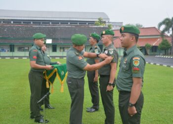 Kenaikan Pangkat Prajurit Korem 064/MY, Integritas Jadi Penekanan Utama