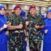 KOMANDAN RESIMEN KAVALERI 2 MARINIR LAKSANAKAN LAPORAN KORPS KENAIKAN PANGKAT